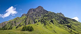 La Tsavre gunung di Valais, Swiss, 2010 August.jpg