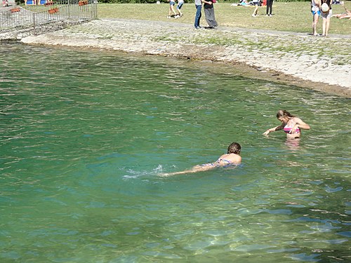 Lake of Scanno in L'Aquila, Abruzzo