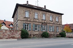 Bundesstraße in Laufach