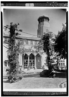 Laurelton Hall building in Laurel Hollow, New York, United States