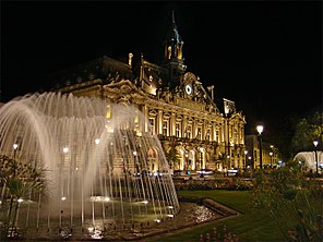 Hôtel de Ville i startbyen Tours.