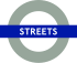 LondonStreets roundel.svg