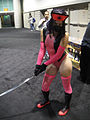 Long Beach Comic & Horror Con 2011 - pink nurse ninja girl (6301169327).jpg