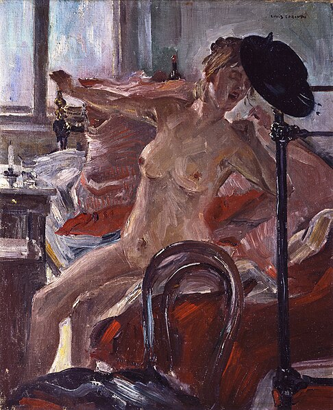 File:Lovis Corinth - Morgens (1900).jpg