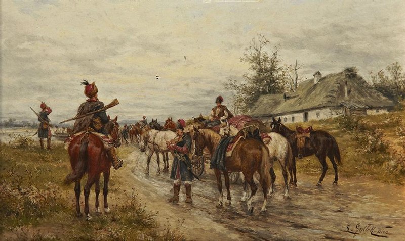 File:Ludwig Gędłek Mounted Cossacks.jpg