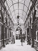 In der Passage um 1900