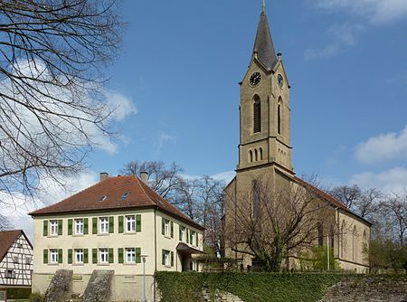 Mühlbach(Eppingen) EvKirche Pfarrhaus459 3