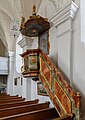 * Nomination Catholic parish church St. Johann Baptist und Georg, built 1470, pulpit --F. Riedelio 09:23, 10 September 2023 (UTC) * Promotion  Support Good quality. --Carsten Steger 19:29, 10 September 2023 (UTC)