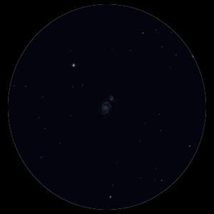 M51 al telescopio 114mm