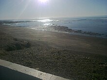 Mar Argentino frente a las costas de la provincia de Santa Cruz (Argentina).