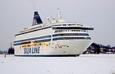 The popular ferries travel twice a day around the year from Turku to Stockholm, Sweden