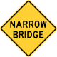 Zeichen W5-2 Engere Brücke