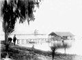 The steamer pier at Magnolia