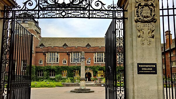 Front Gate of Westminster College