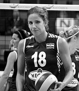 Maja Poljak Croatian volleyball player