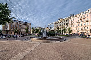 Manezhnaya Square, Saint Petersburg
