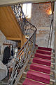 Manoir de Tronjoly, escalier intérieur de la tour