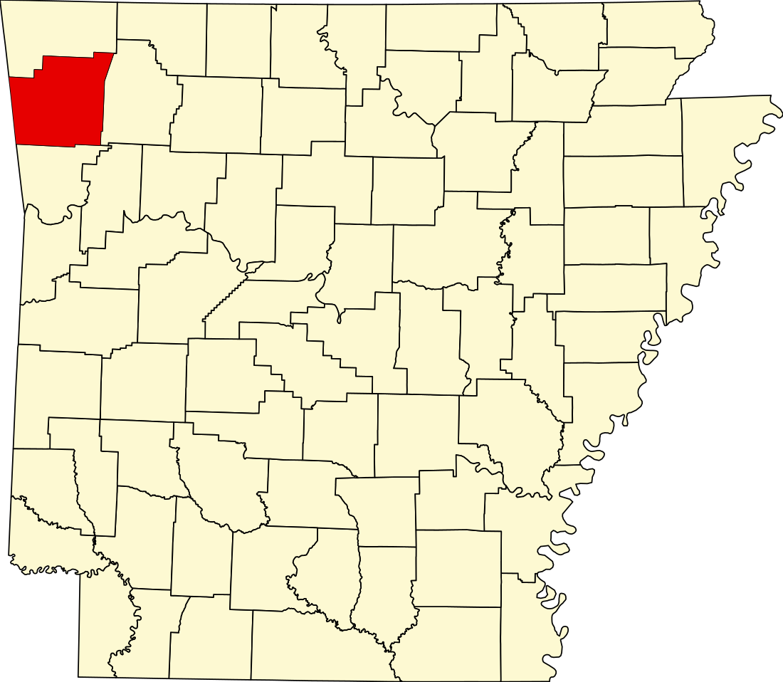 File:Map of Arkansas highlighting Washington County.svg