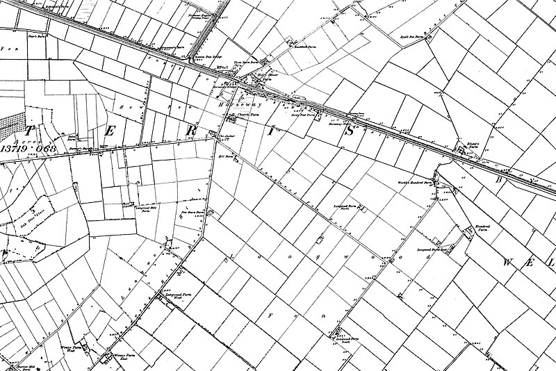 File:Map of Cambridgeshire OS Map name 021-SW, Ordnance Survey, 1884-1892.jpg