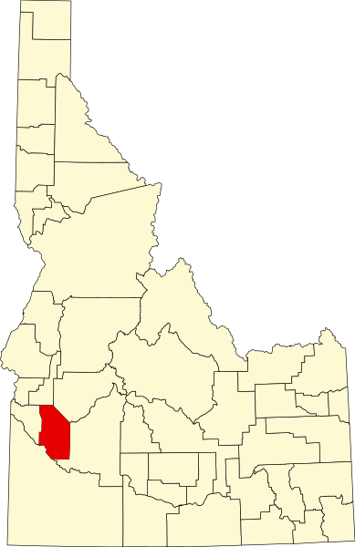 File:Map of Idaho highlighting Ada County.svg