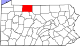Map of Pennsylvania highlighting McKean County.svg