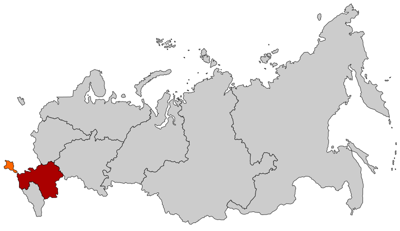 Fayl:Map of Russia - Southern Federal District (2018 composition, Crimea claimed).svg