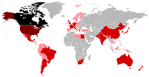 Map of the Canadian Diaspora in the World.svg