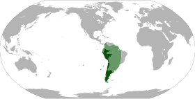 Localização de Vice-Reino do Peru
