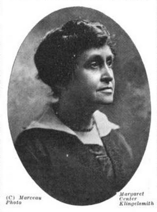 <span class="mw-page-title-main">Margaret Center Klingelsmith</span>