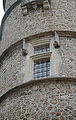 Fenêtre de la tour nord-ouest du château.