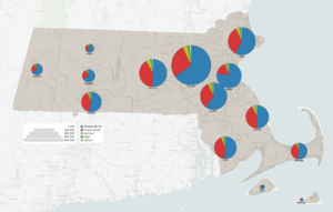 Massachusetts 2016 prezidentské výsledky podle county.png