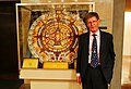 Observatory Director Ed Krupp and the Mayan Calendar Exhibit
