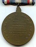 Vignette pour Médaille commémorative française des opérations de l'Organisation des Nations unies en Corée