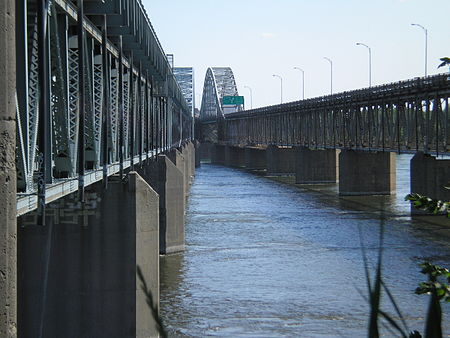 Mercier Bridge, Lasalle side