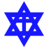 Star of David with cross