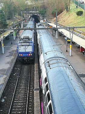 Raiway tunnel in Meudon