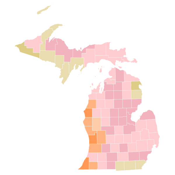 File:Michigan Governor Republican primary, 2010.svg