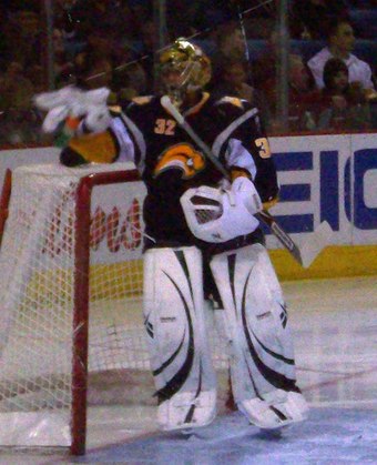 Mikael Tellqvist was acquired by the Sabres on March 4, 2009. He was their backup goaltender for the remainder of the 2008–09 season.