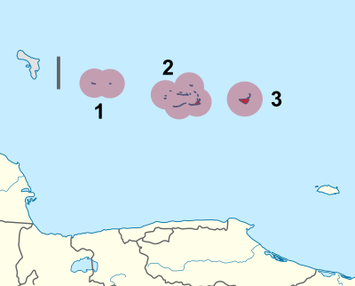 Location of the Francisco de Miranda Insular Territory.