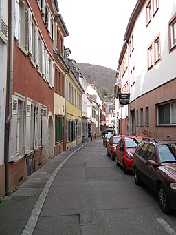 Mittelbadgasse in Heidelberg