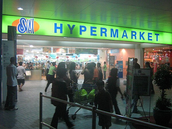 Asian hypermarket in the Philippines, a branch of SM Hypermarket in SM Mall of Asia in Pasay, Metro Manila