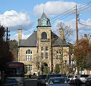 Monroe County Courthouse, Stroudsburg, Pennsylvania, 1890.