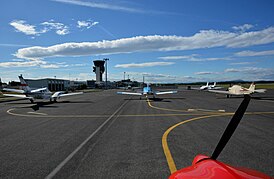 Terminal do aeroporto de Montpellier