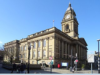 <span class="mw-page-title-main">Morley Town Hall</span> Municipal building in Morley, West Yorkshire, England