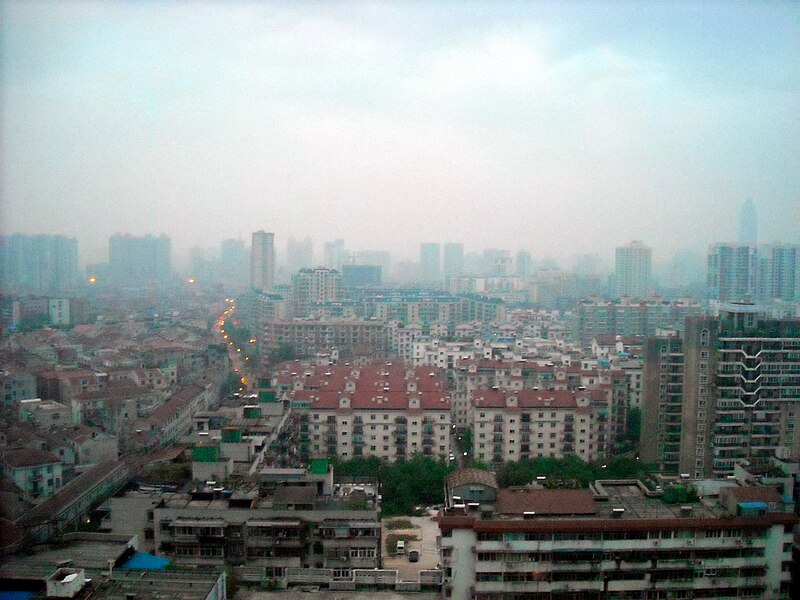 File:Morning view of Wuhan City.JPG