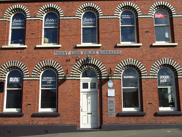Former Mount Cook Police Barracks, now commercial offices
