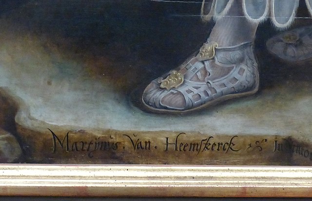 signature de Maarten van Heemskerck