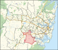 NSW Electoral District 2023 - Holsworthy.svg