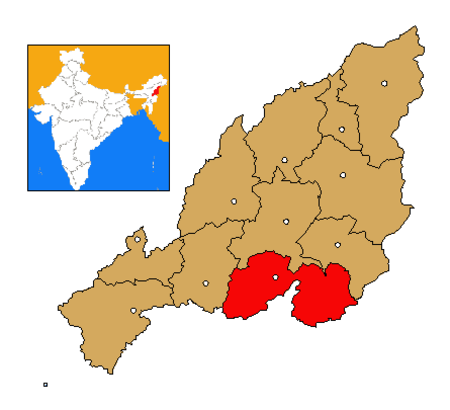 Nagaland Phek district map.png