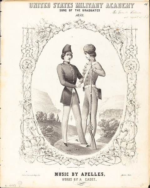 File:Napoleon Sarony, after James McNeill Whistler, United States Military Academy, Song of the Graduates, 1852, NGA 34952.jpg